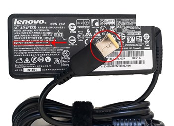 Cách xem thông số sạc laptop để mua đúng loại